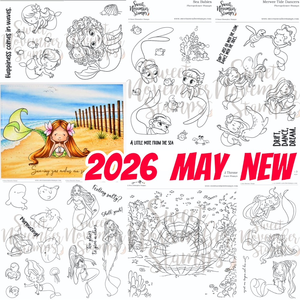 Candle Sachet - 2026 새로운 클리어 스탬프 세트 -
