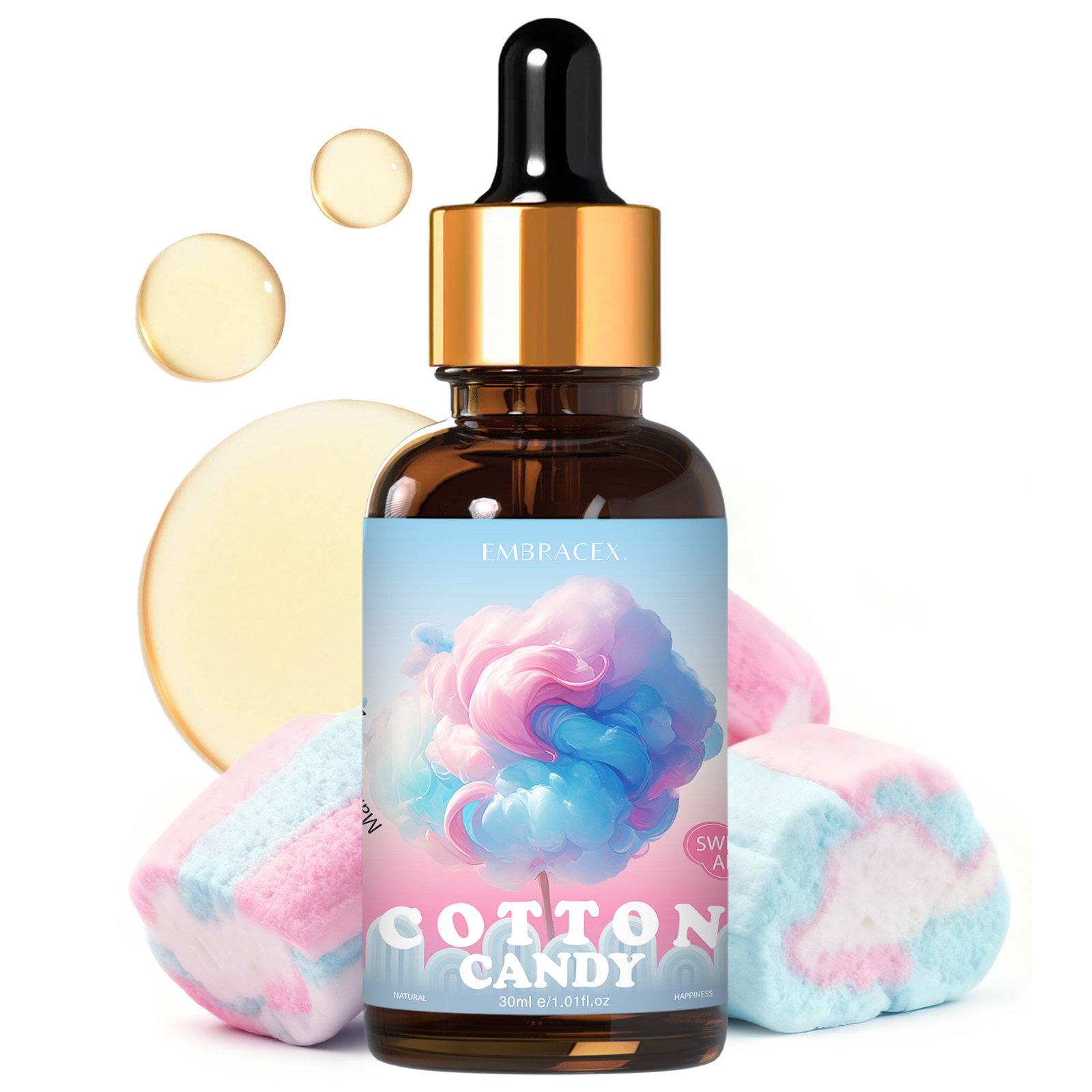 Candle Supplies Fragrance Oil - 30ml 솜사탕 에센셜 오일 자동차 용품,