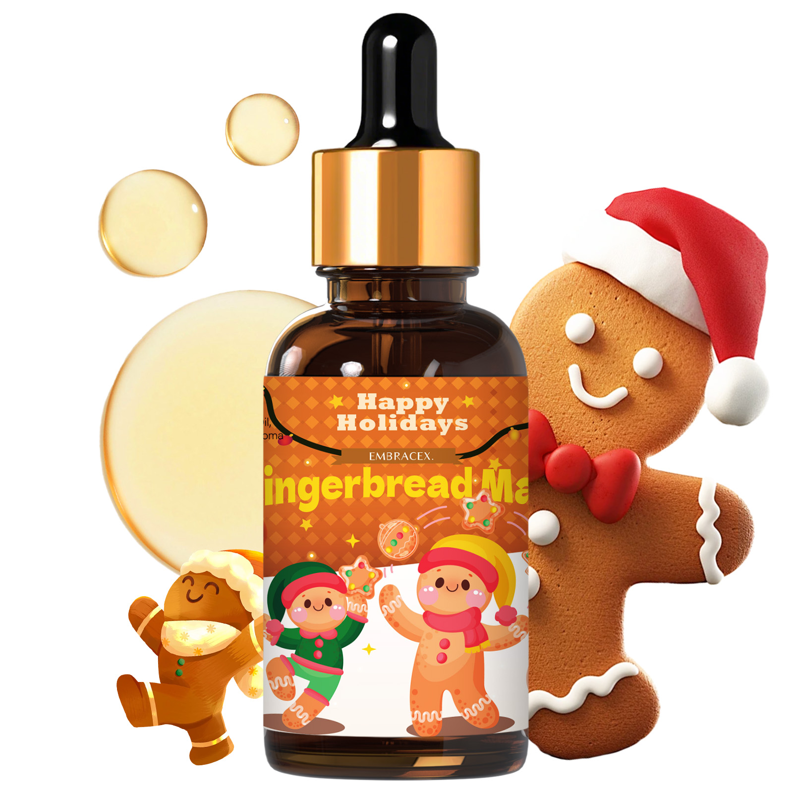 Candle Supplies Fragrance Oil - 30ml 진저브레드맨 에센셜 오일 자동차용품, 캔들