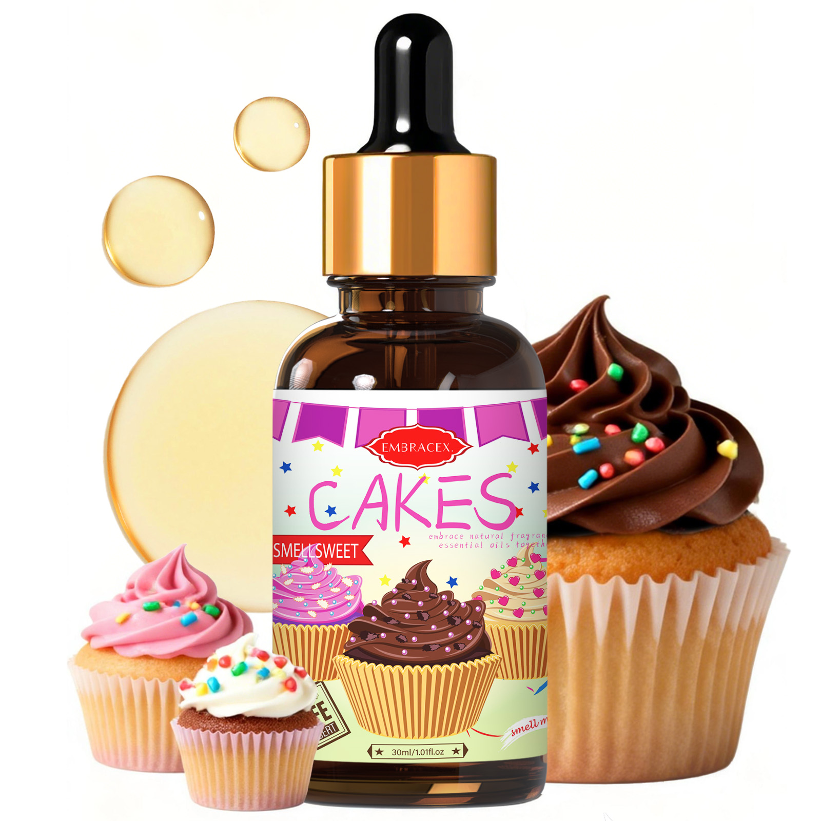 30ml 케이크 에센셜 오일 자동차 용품, 디퓨저용,  - Candle Supplies Fragrance Oil 리뷰 및 가격