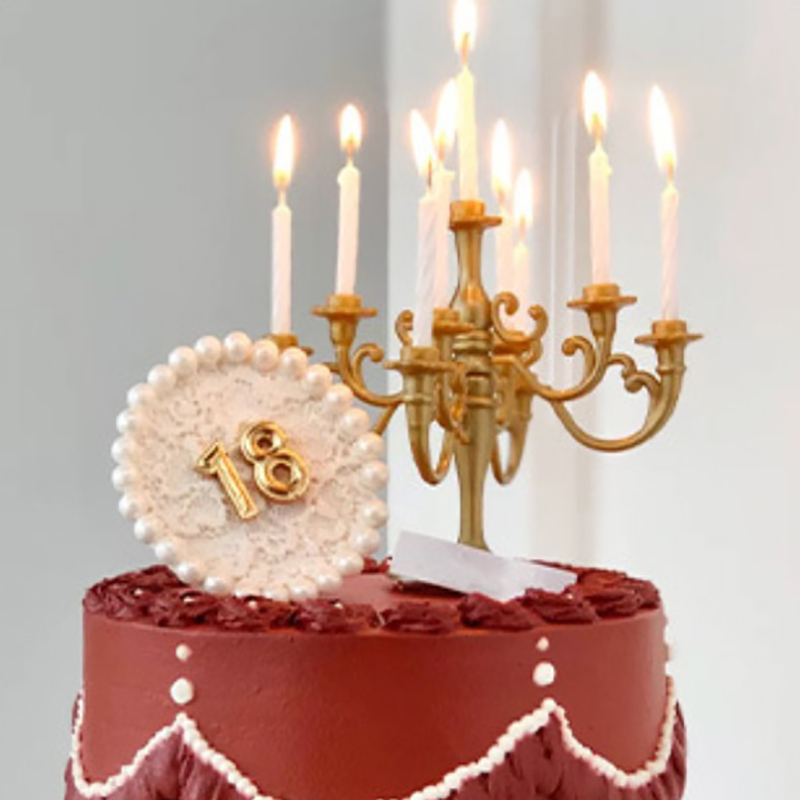 케이크 장식 촛대 촛불 베이킹 레트로 유럽 럭셔리 생일 - Luxury Candle Supplies Usa 리뷰 및 가격