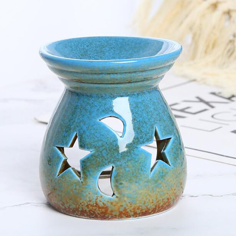 가마 변신 도자기 할로우 스타 문 아로마 버너 에센셜  - Candle Supplies Fragrance Oil 리뷰 및 가격