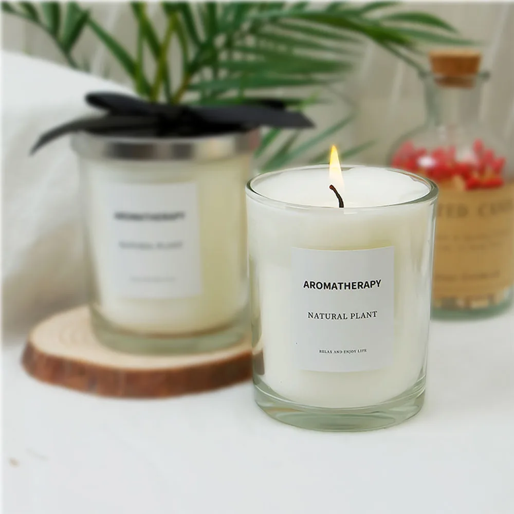 럭셔리 유리 캔들 항아리, 블랙 화이트 유리 캔들 홀더 - Luxury Candle Supplies Usa 리뷰 및 가격