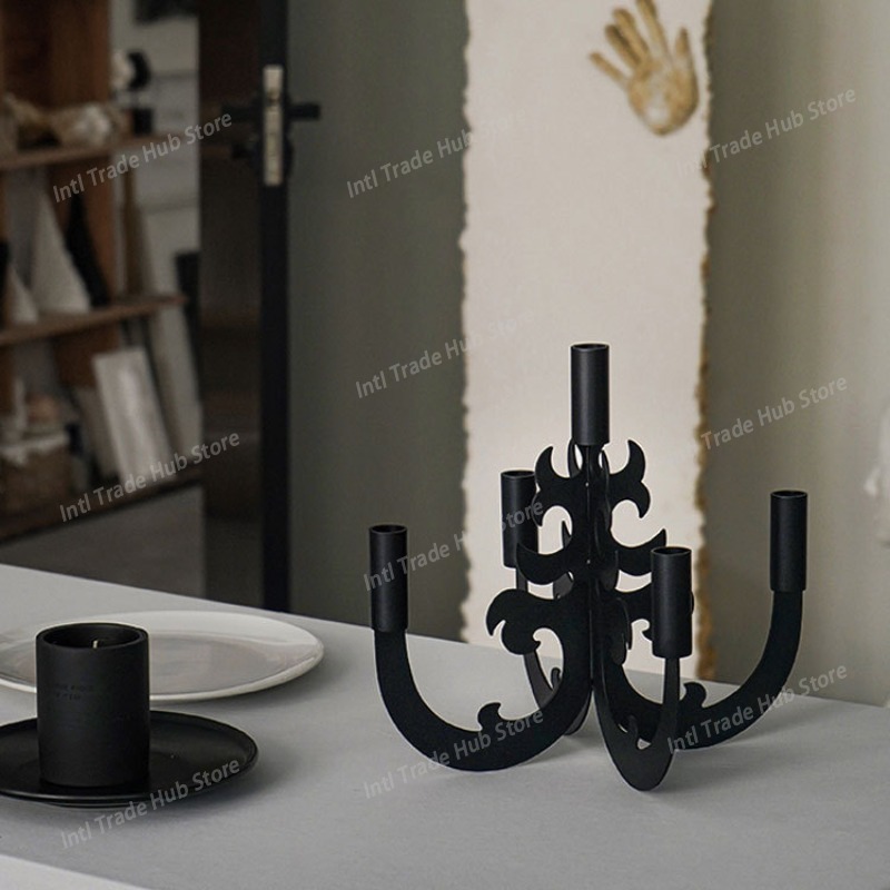 빈티지 캔들 홀더 거실 고급 금속 캔들 홀더 식탁 파티 - Luxury Candle Supplies Usa 리뷰 및 가격